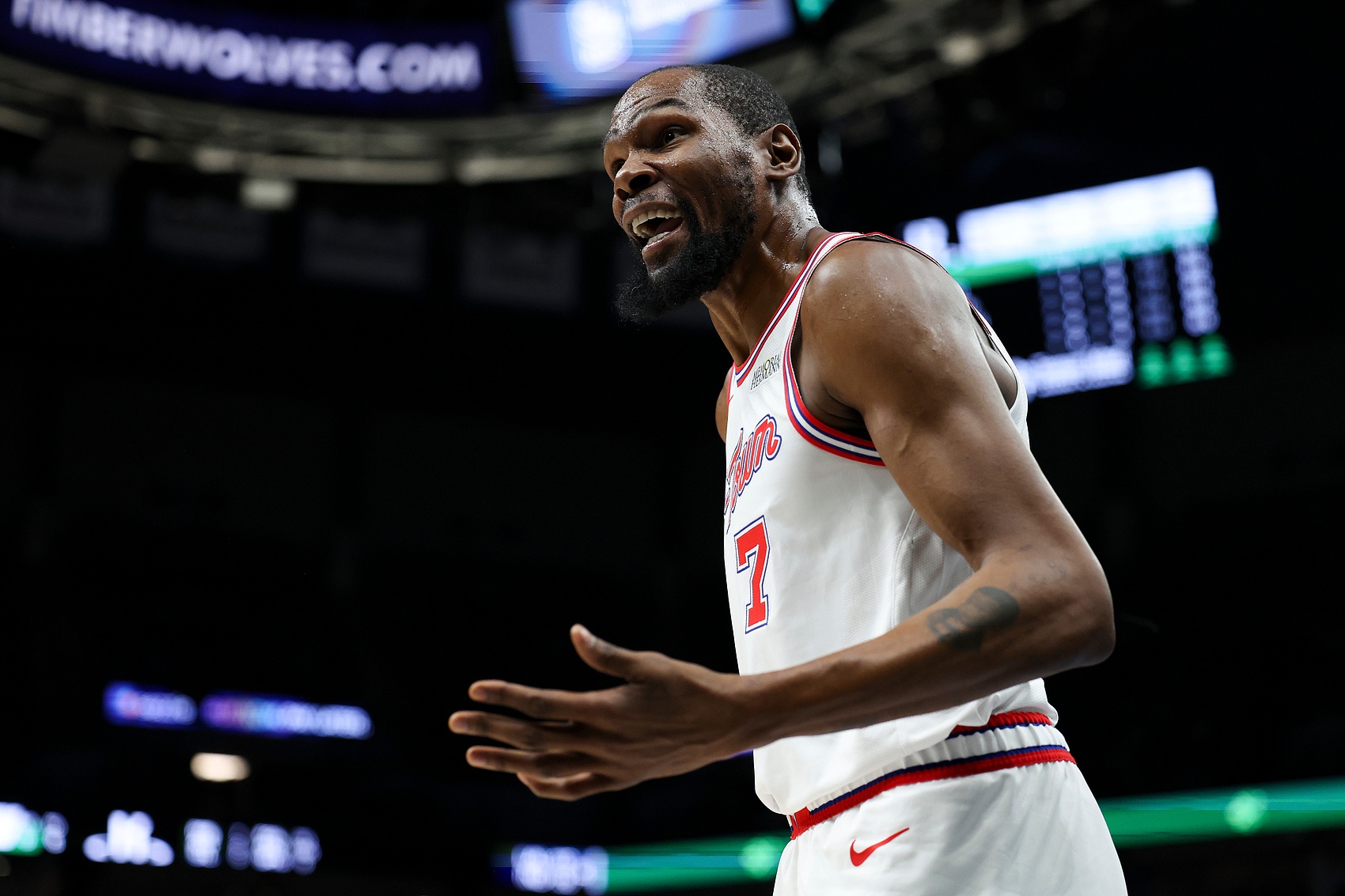 开云体育-如何应对严密防守？KD：加强对抗&amp;放慢节奏 我拿到球就任我摆布了